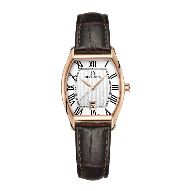 women's mechanical watches with interchangeable style straps -SOLVIL ET TITUS BARISTA W06-02825-002 3 HANDS DATE QUARTZ WOMEN WATCH women's mechanical watches with interchangeable style straps -SOLVIL ET TITUS BARISTA W06-02825-002 3 HANDS DATE QUARTZ WOMEN WATCH
