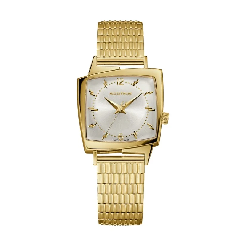men's digital watches with flat style design -Legacy Automatic Gold-Tone Stainless Steel Limited Edition