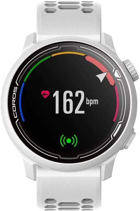 Smart Watches for Mens Air Quality Monitoring-Coros Watch Pace 2 Premium GPS Sport White