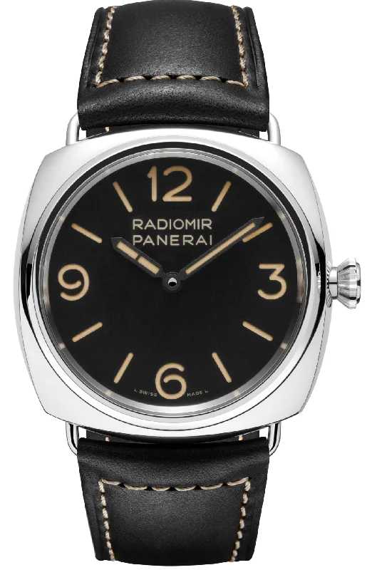 men's mechanical watches with nylon style straps -Panerai Radiomir Officine
