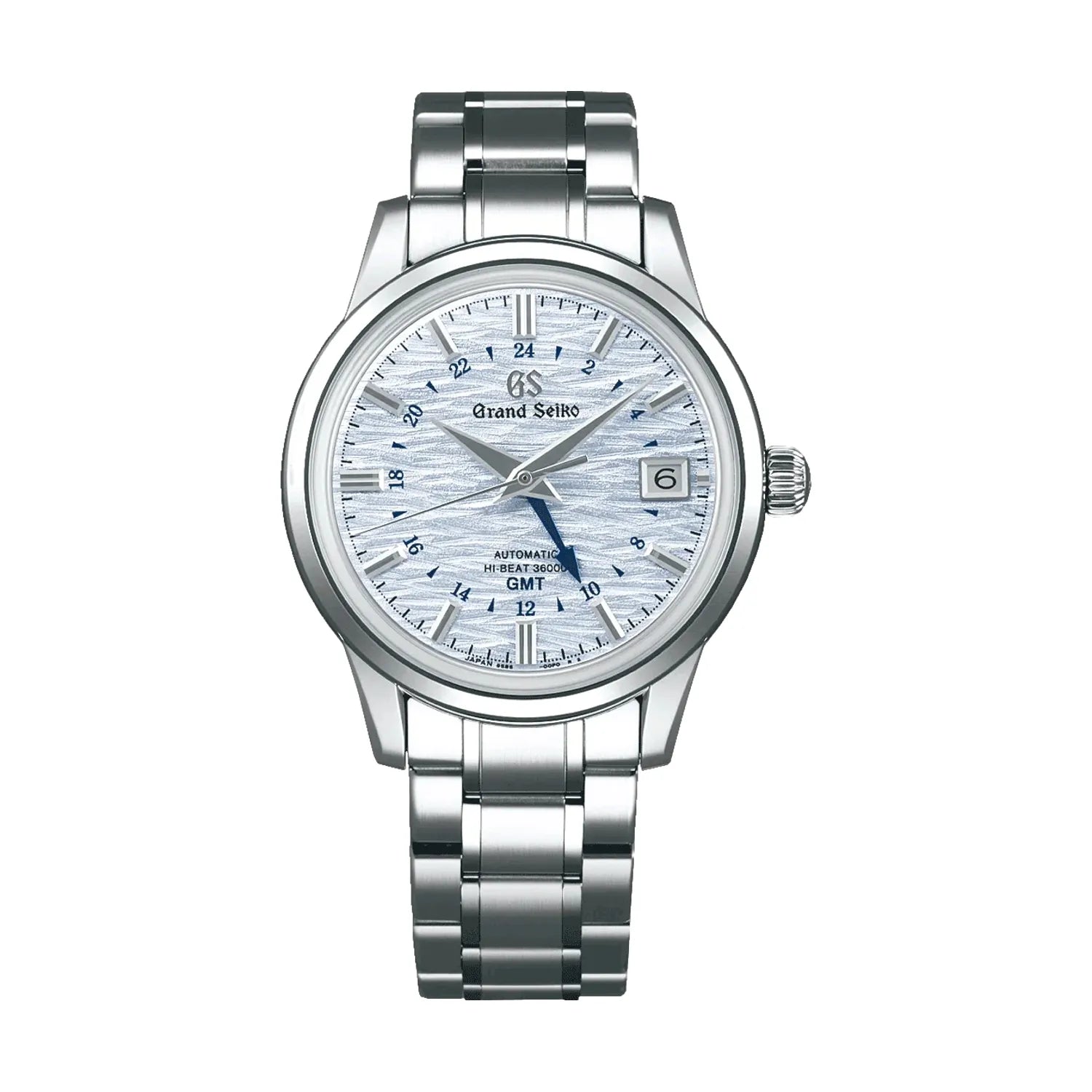 men's pilot watches with collector's edition style design -SBGJ249 "Shōsho" Elegance Hi-Beat 36000 GMT 39.5mm - Blue men's pilot watches with collector's edition style design -SBGJ249 "Shōsho" Elegance Hi-Beat 36000 GMT 39.5mm - Blue