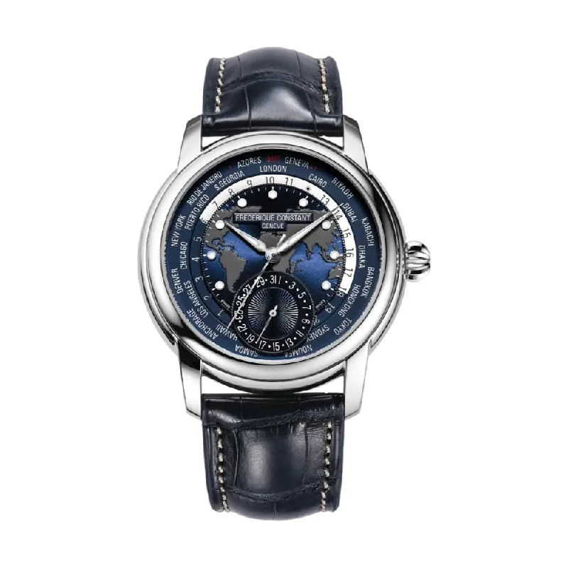 microbrand-dress alternatives-CLASSICS WORLDTIMER MANUFACTURE DARK BLUE