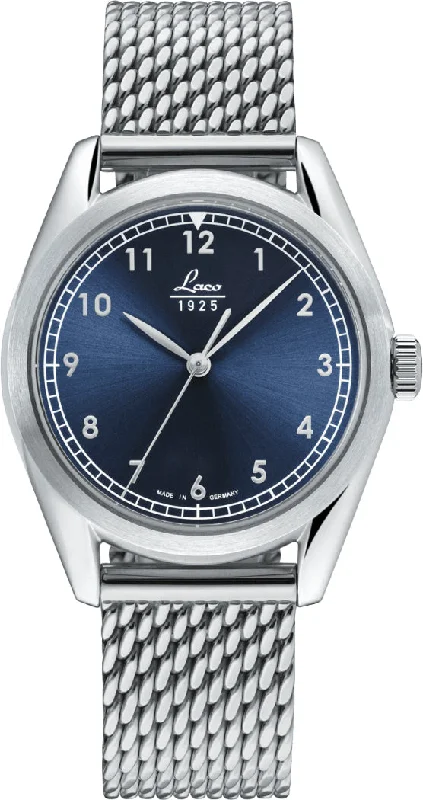 women's mechanical watches with GPS navigation -Laco Watch Navy Philadelphia