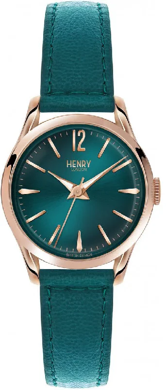 women's mechanical watches with backlight design -Henry London Watch Stratford Ladies women's mechanical watches with backlight design -Henry London Watch Stratford Ladies