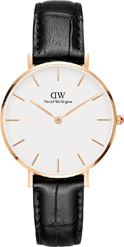 women's mechanical watches with mechanical display -Daniel Wellington Watch Petite 32 Reading 32mm