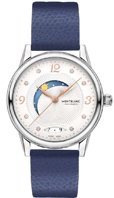 women's mechanical watches with tourbillon design -Montblanc Watch Boheme Day Night