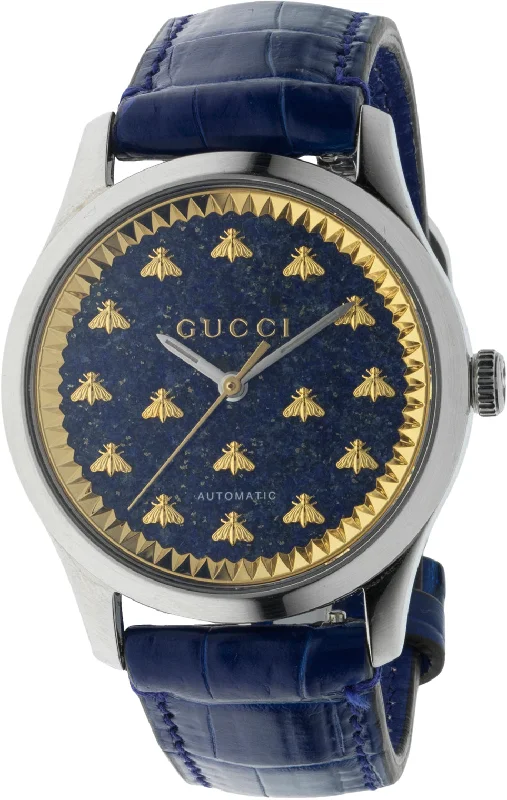 men's mechanical watches for beginners -Gucci G-Timeless D