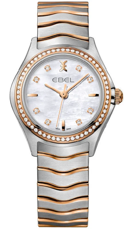Ebel women's watches with secure deployment clasp-​Ebel Watch Wave Ladies D