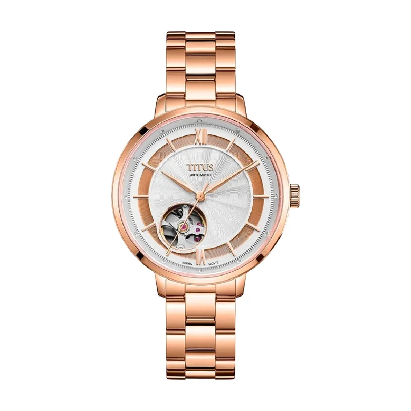 women's mechanical watches with LED light display -SOLVIL ET TITUS ENLIGHT W06-03278-003 3 HANDS AUTOMATIC WOMEN WATCH women's mechanical watches with LED light display -SOLVIL ET TITUS ENLIGHT W06-03278-003 3 HANDS AUTOMATIC WOMEN WATCH
