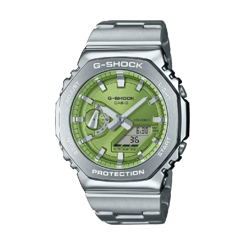 men's GMT watches with manual style design -G-Steel GM-2110D-3A