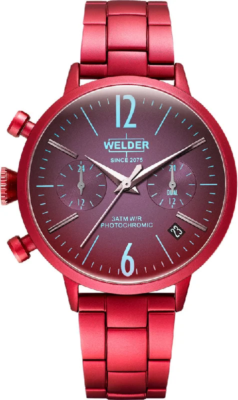 women's mechanical watches with kinetic display -Welder Watch Space