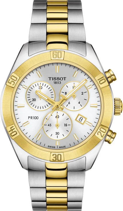 women's Tissot C3 SuperLuminova watches -Tissot PR100 Sport Chic