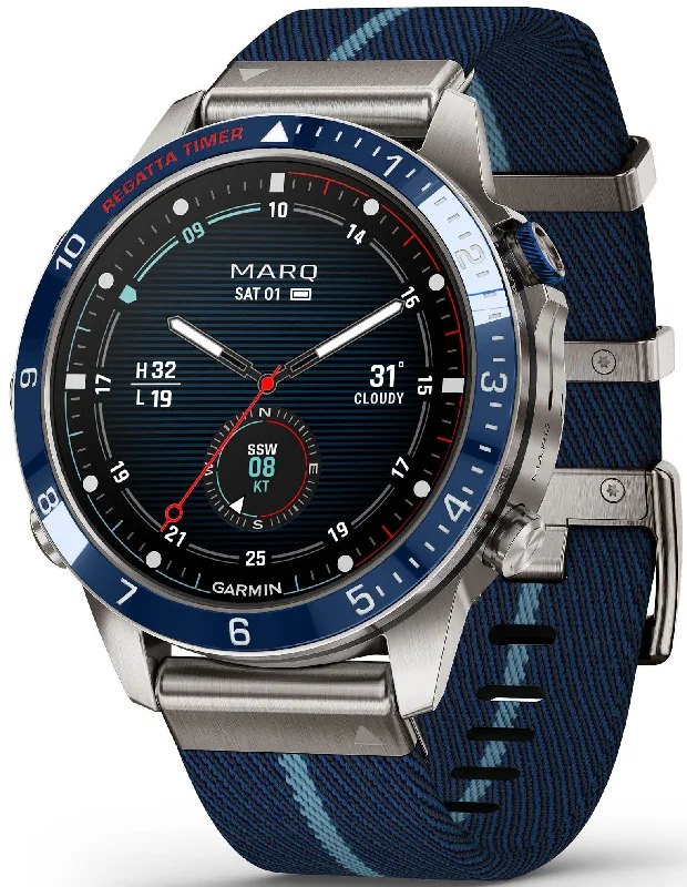 Mens Smart Watches Sleep Tracking-Garmin MARQ II Captain