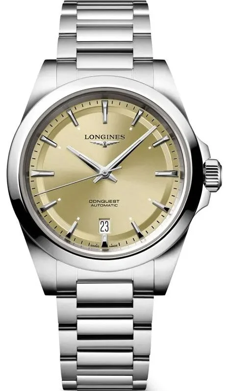 men's mechanical watches with BGW9 SuperLuminova design -Longines Conquest Mens