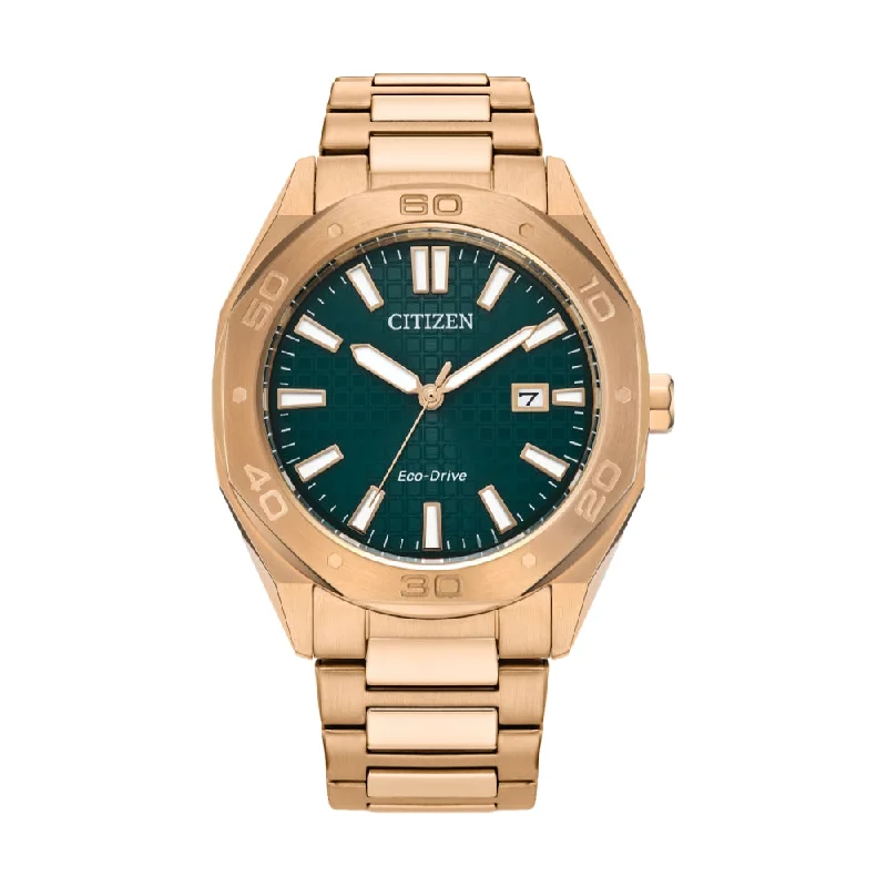 men's pilot watches with fabric style straps -Weekender Sport Gold PVD