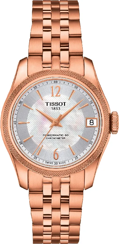 women's Tissot anti-reflective design watches -Tissot Watch Ballade Powermatic 80 Ladies