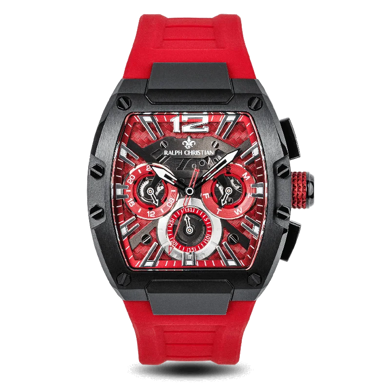 men's mechanical watches with sleek design -The Intrepid Sport - Racing Red