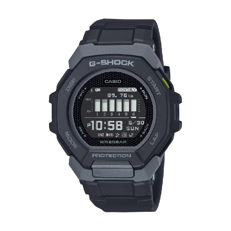 men's Cartier with compass function -CASIO G-SHOCK G-SQUAD SPORTS GBD-300-1DR DIGITAL BLACK WATCH men's Cartier with compass function -CASIO G-SHOCK G-SQUAD SPORTS GBD-300-1DR DIGITAL BLACK WATCH