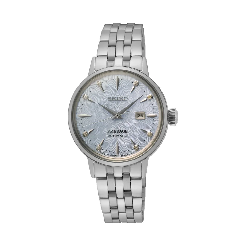 women's mechanical watches with spring drive display function -SEIKO PRESAGE SRE007J1 COCKTAIL TIME "SKY DIVING" DIAMOND TWIST WOMEN WATCH women's mechanical watches with spring drive display function -SEIKO PRESAGE SRE007J1 COCKTAIL TIME "SKY DIVING" DIAMOND TWIST WOMEN WATCH