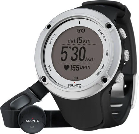 Mens Smart Watches Price-Suunto Watch Ambit2 Silver (HR) D