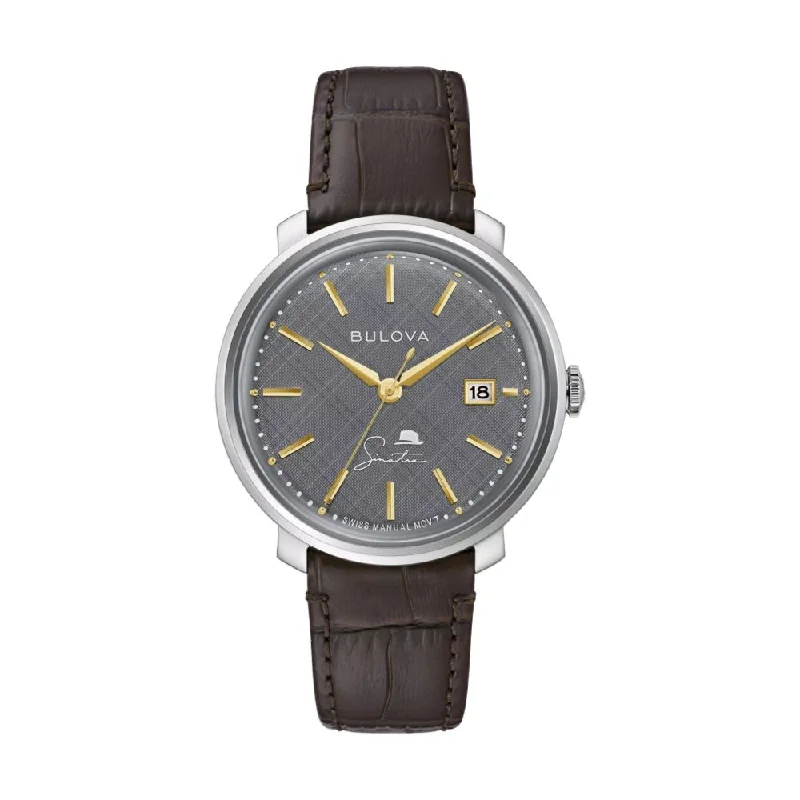 men's vintage pilot watches -The Best is Yet to Come Manual Wind Grey Dial