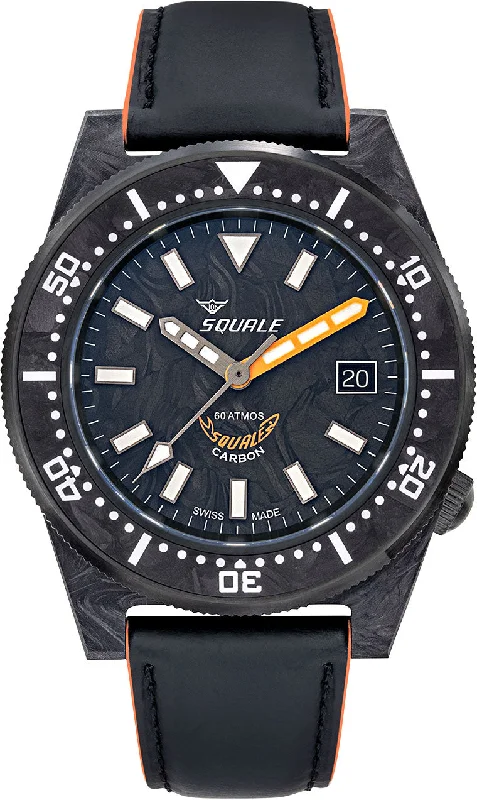 affordable men's mechanical watches -Squale T183 Forged Carbon
