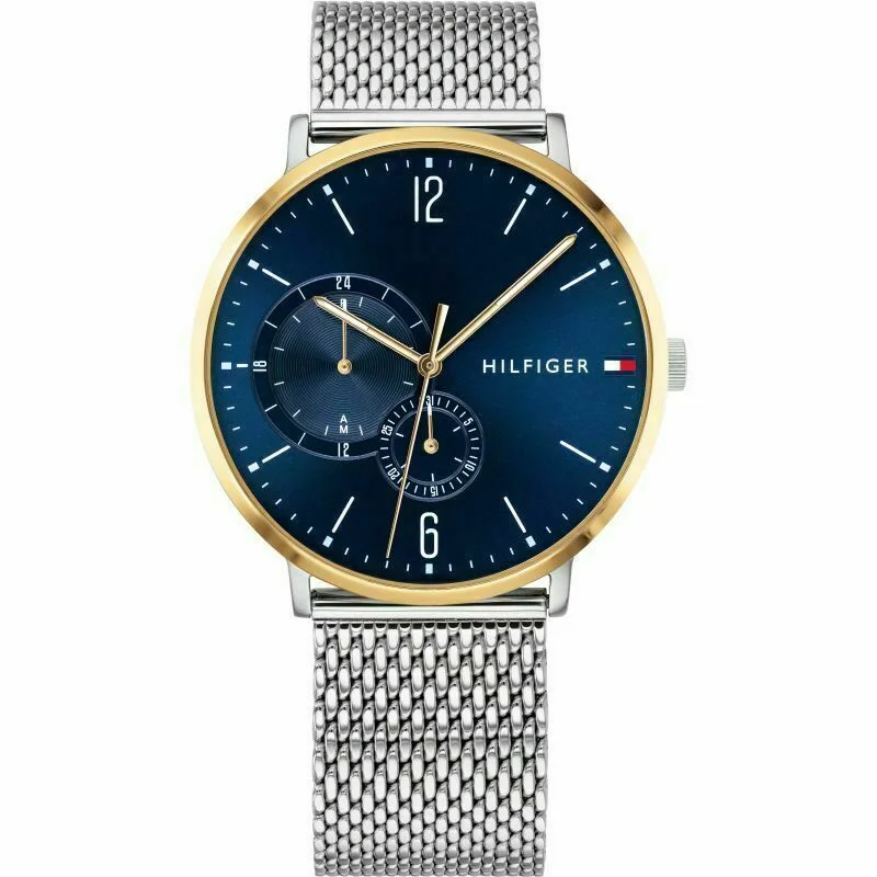 Men's Automatic Dress Watches-Tommy Hilfiger 1791505 Men's Blue Watch