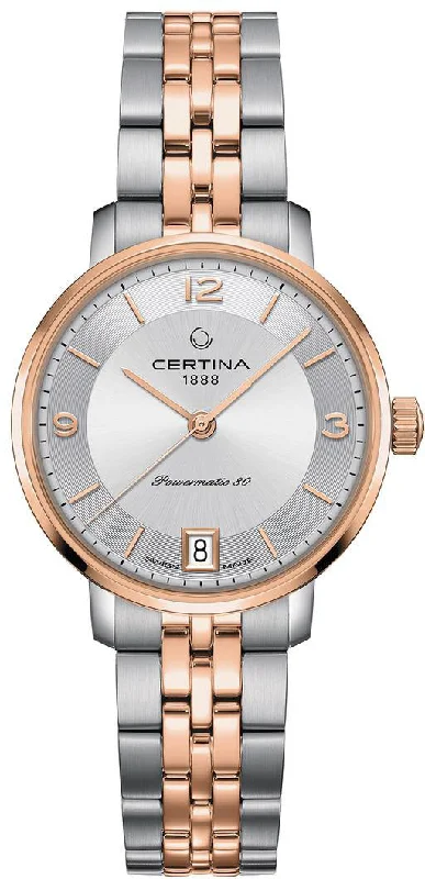 women's Certina stopwatch watches -Certina DS Caimano Lady Powermatic 80