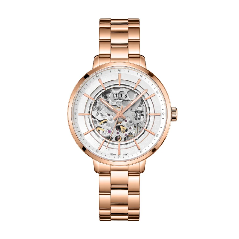 women's mechanical watches with day display function -SOLVIL ET TITUS ENLIGHT W06-03306-003 3 HANDS AUTOMATIC WOMEN WATCH women's mechanical watches with day display function -SOLVIL ET TITUS ENLIGHT W06-03306-003 3 HANDS AUTOMATIC WOMEN WATCH