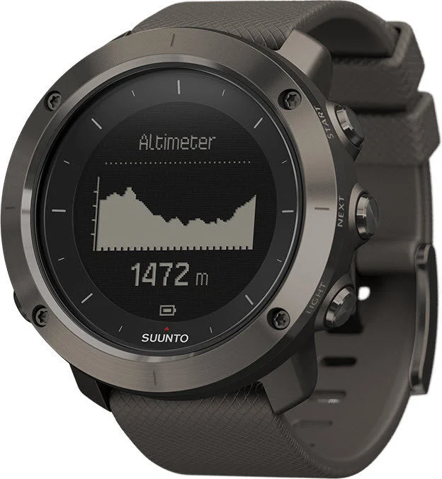 Mens Smart Watches Social Media Alerts-Suunto Watch Traverse Graphite GPS