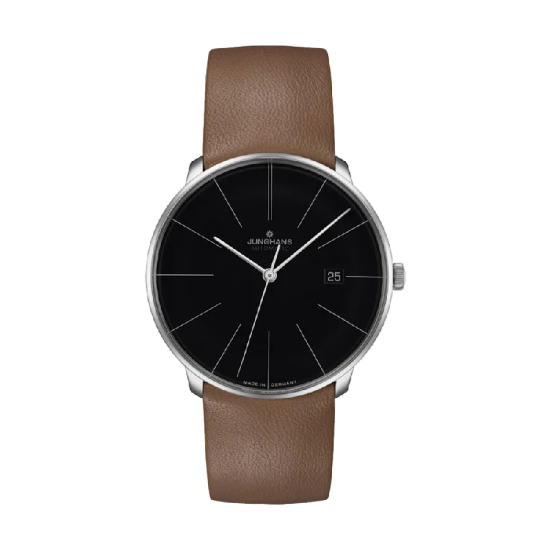 men's digital watches for formal events -Meister fein Automatic Black