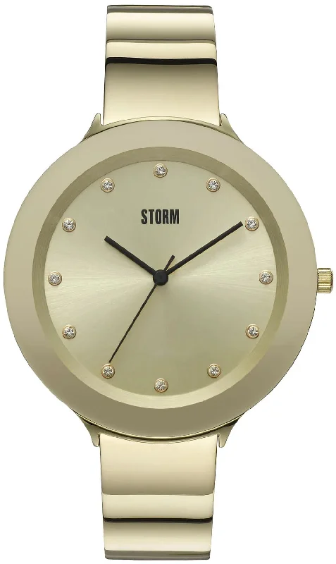 women's Storm world time watches -Storm Ostele Gold
