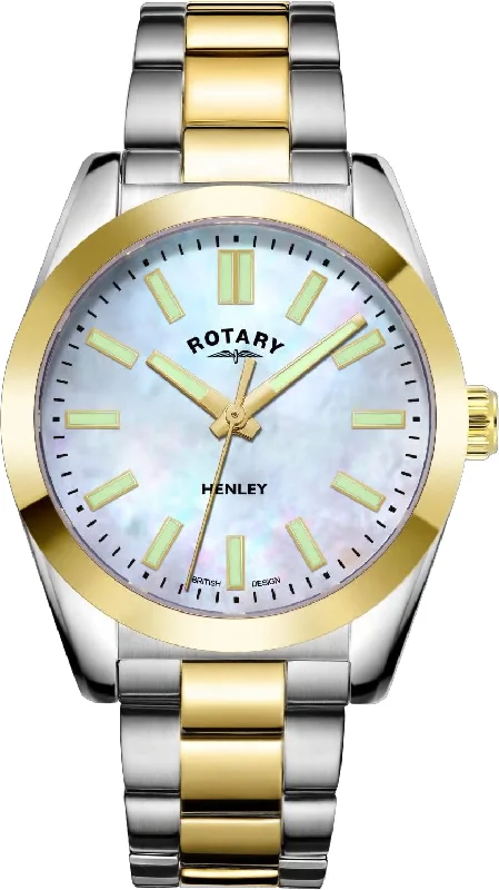 women's Rotary moon phase watches -Rotary Henley 3 Hands Ladies