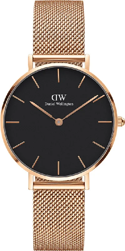 women's mechanical watches with C3 SuperLuminova display -Daniel Wellington Watch Petite Melrose 32mm