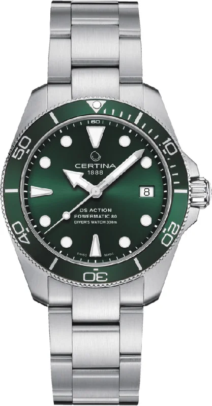men's dive watches with corrosion-resistant design -Certina DS Action Diver