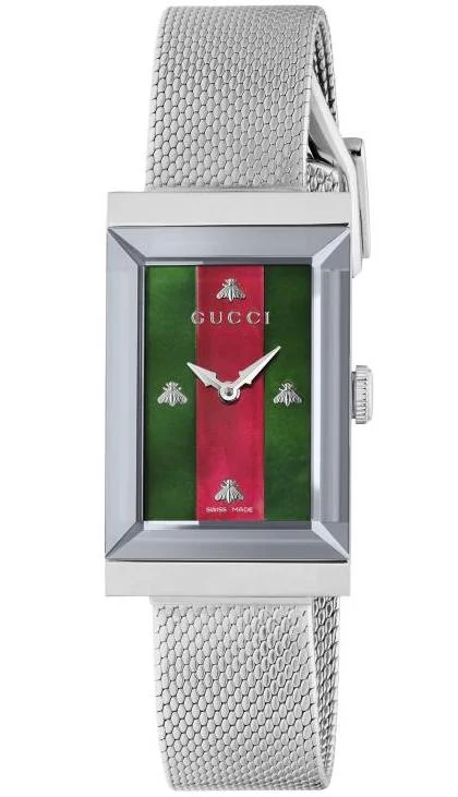 women's mechanical watches with anti-reflective design -Gucci G-Frame Ladies