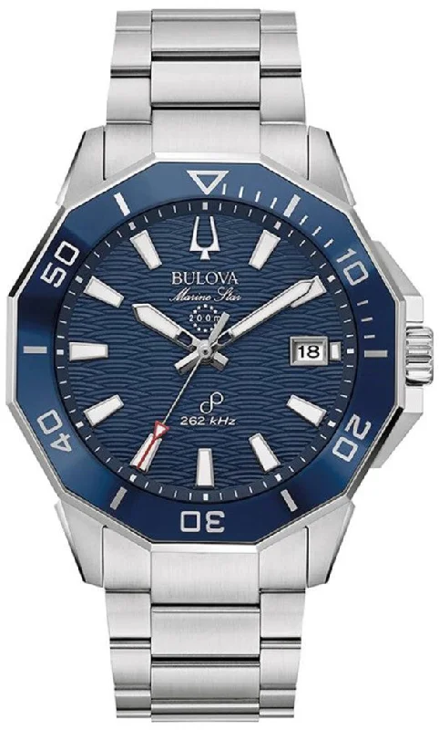 men's mechanical watches with perpetual calendar design -Bulova Marine Star Precisionist men's mechanical watches with perpetual calendar design -Bulova Marine Star Precisionist