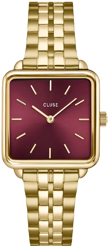 women's mechanical watches with BGW9 SuperLuminova design -Cluse La Tetragone