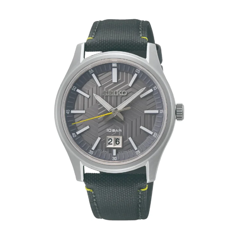 men's digital watches with limited edition style design -SEIKO SUR543P1 3 HANDS DATE QUARTZ MEN WATCH