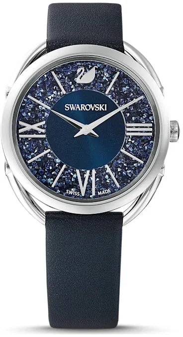 women's mechanical watches with LED light display -Swarovski Crystalline Glam