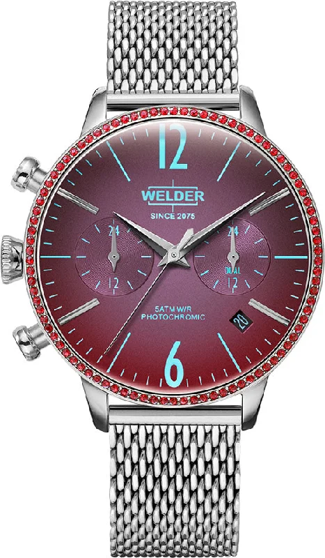 women's mechanical watches with domed design -Welder Watch Moody