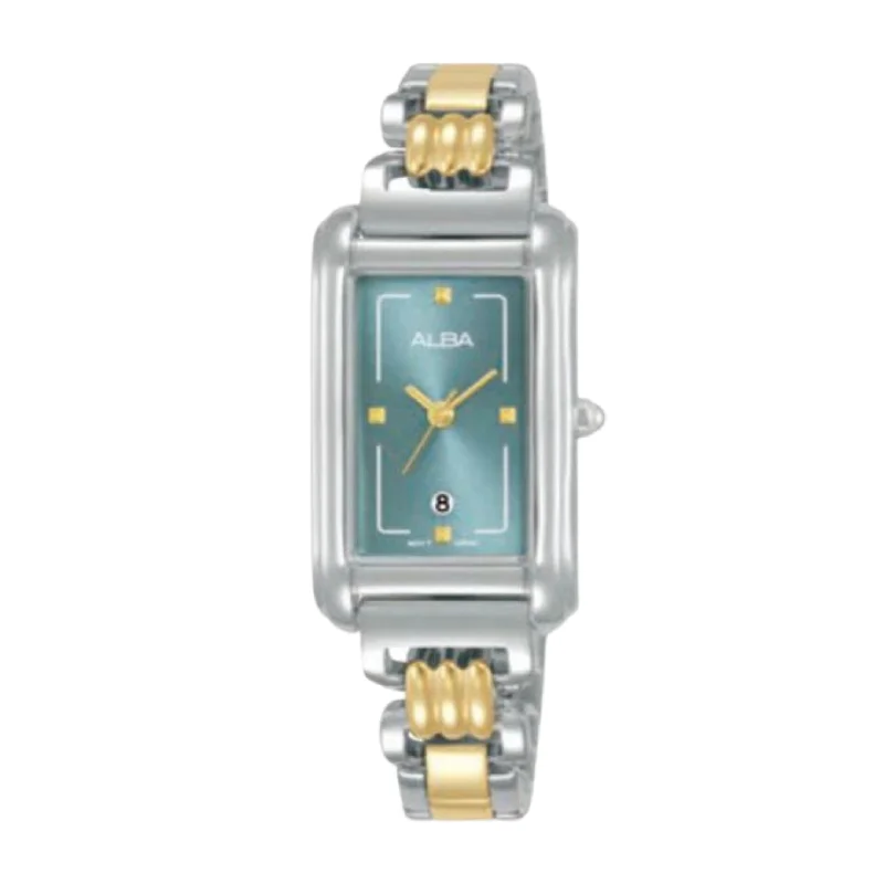 women's mechanical watches for business meetings -ALBA AH7DB3X FASHION QUARTZ 3 HANDS DATE WOMEN WATCH