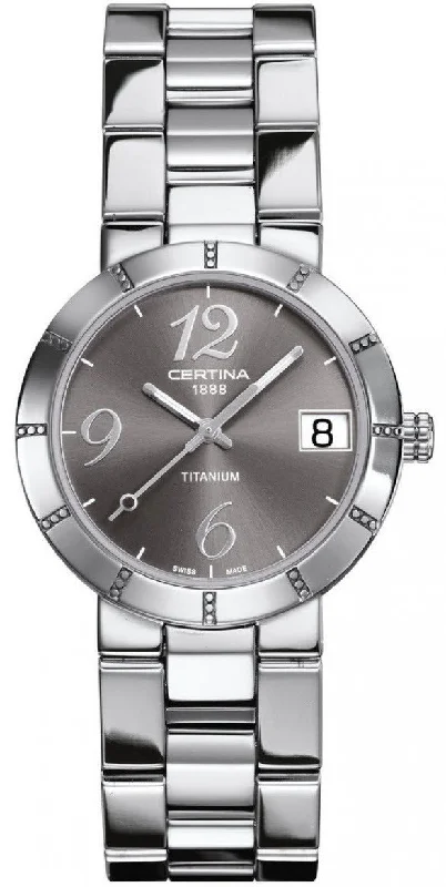 women's Certina with date display function -Certina Watch DS Stella Quartz
