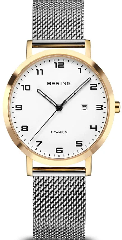 women's Bering mechanical design watches -Bering Titanium Ladies