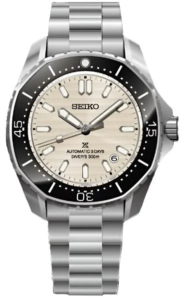 men's dive watches with futuristic style -Seiko Prospex 300m Automatic Polygonal Divers Pearl White men's dive watches with futuristic style -Seiko Prospex 300m Automatic Polygonal Divers Pearl White