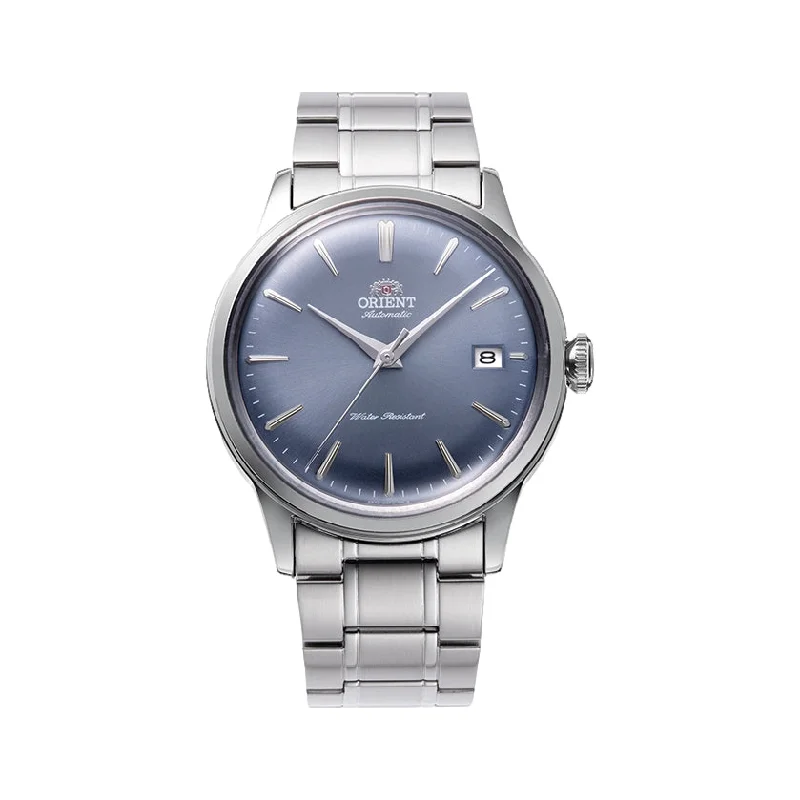 men's chronograph watches with ergonomic design -Bambino 38mm Version 7 - Blue