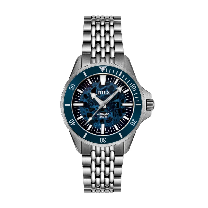 men's mechanical watches with nylon style straps -SOLVIL ET TITUS VALOR W06-03296-002 3 HANDS SKELETON MECHANICAL MEN WATCH