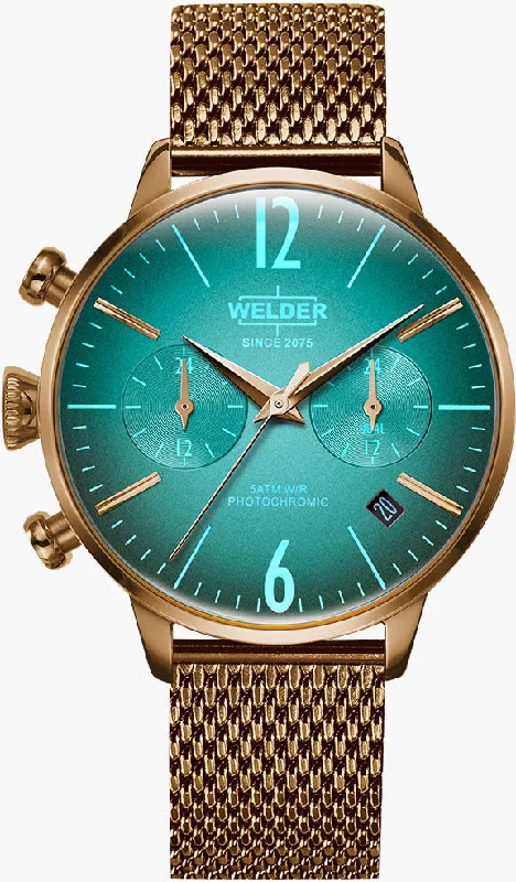 women's mechanical watches with curved design -Welder Watch Moody