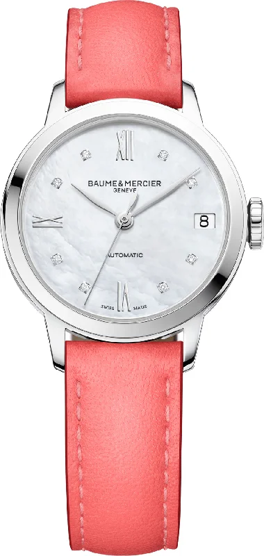 women's mechanical watches with LED light display function -Baume et Mercier Watch Classima Ladies