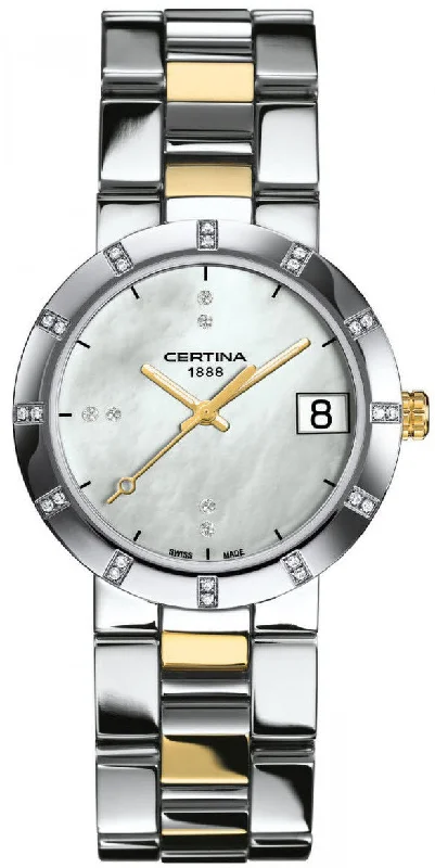 women's Certina with day display function -Certina Watch DS Stella Quartz